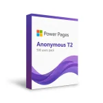 Power Pages anonymous users T2 (gói 500 user)