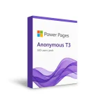 Power Pages anonymous users T3 (gói 500 user)