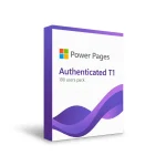 Power Pages authenticated users T1 (gói 100 user)